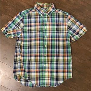 Polo Ralph Lauren Green Plaid Button Down